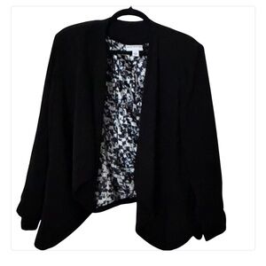 Pure energy size XL black open front laser waterfall front lined